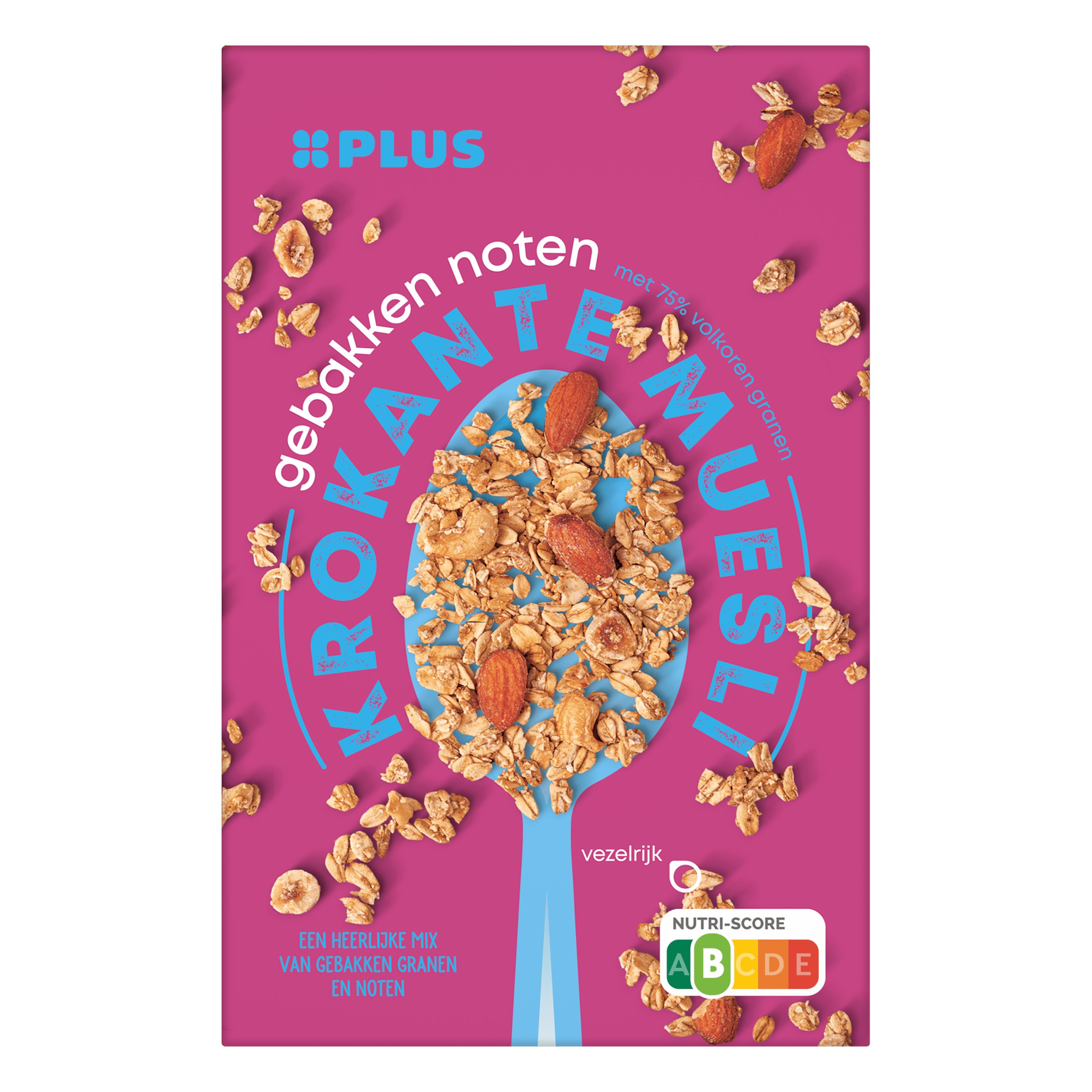 PLUS Krokante muesli gebakken noten