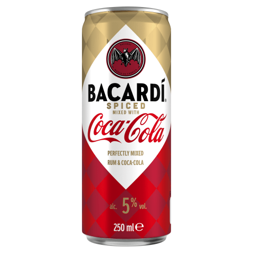 Bacardi Rum & cola spiced