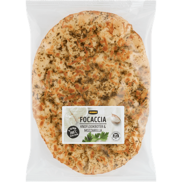 Jumbo Focaccia Knoflookboter & Mozzarella 300g