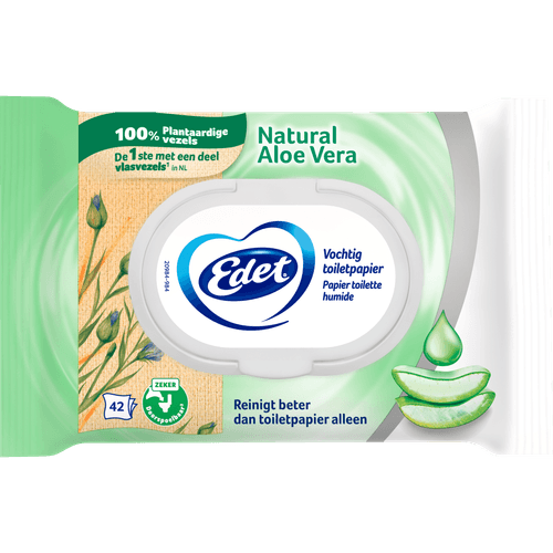 Edet Vochtig toiletpapier Aloe Vera