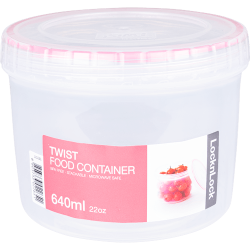 Non food Locknlock twist food container 640 ml