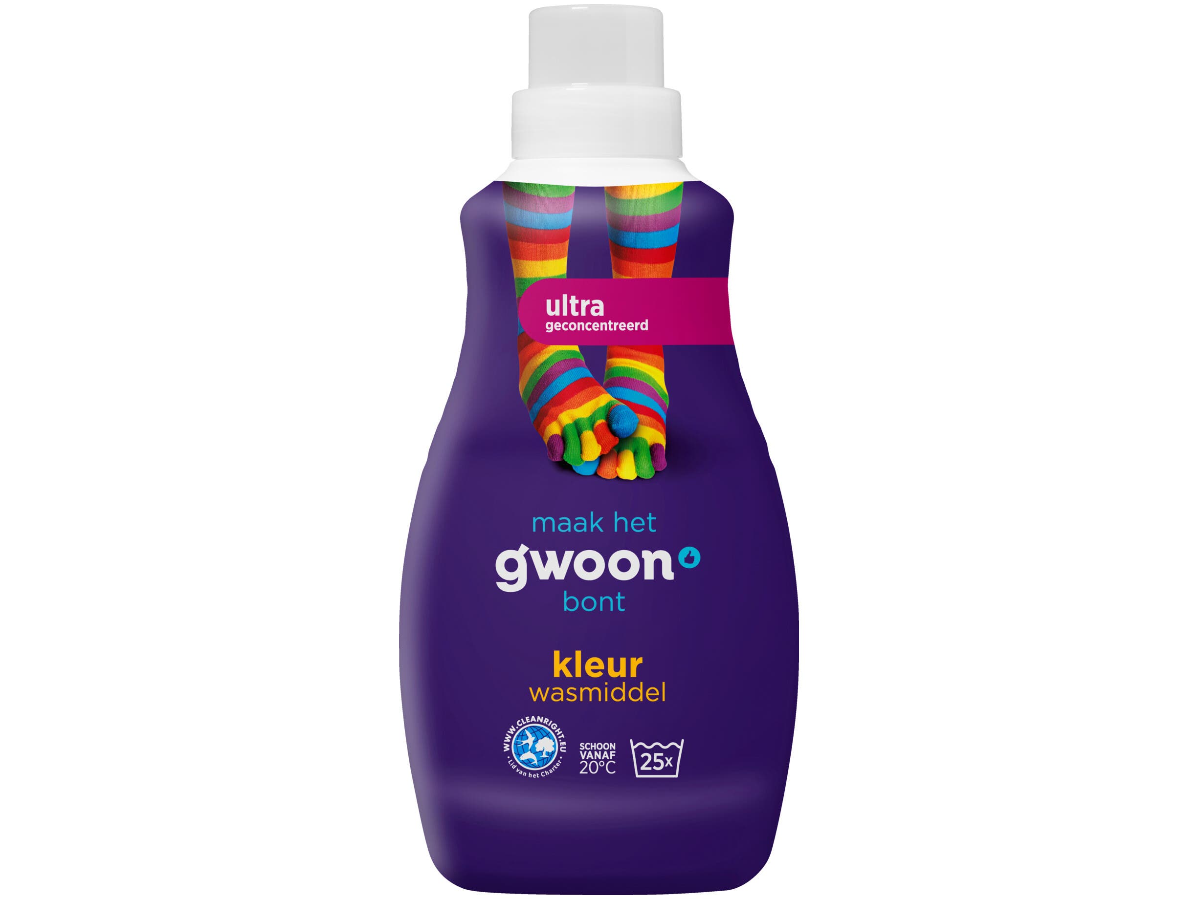 Wasmiddel ultra geconcentreerd kleur