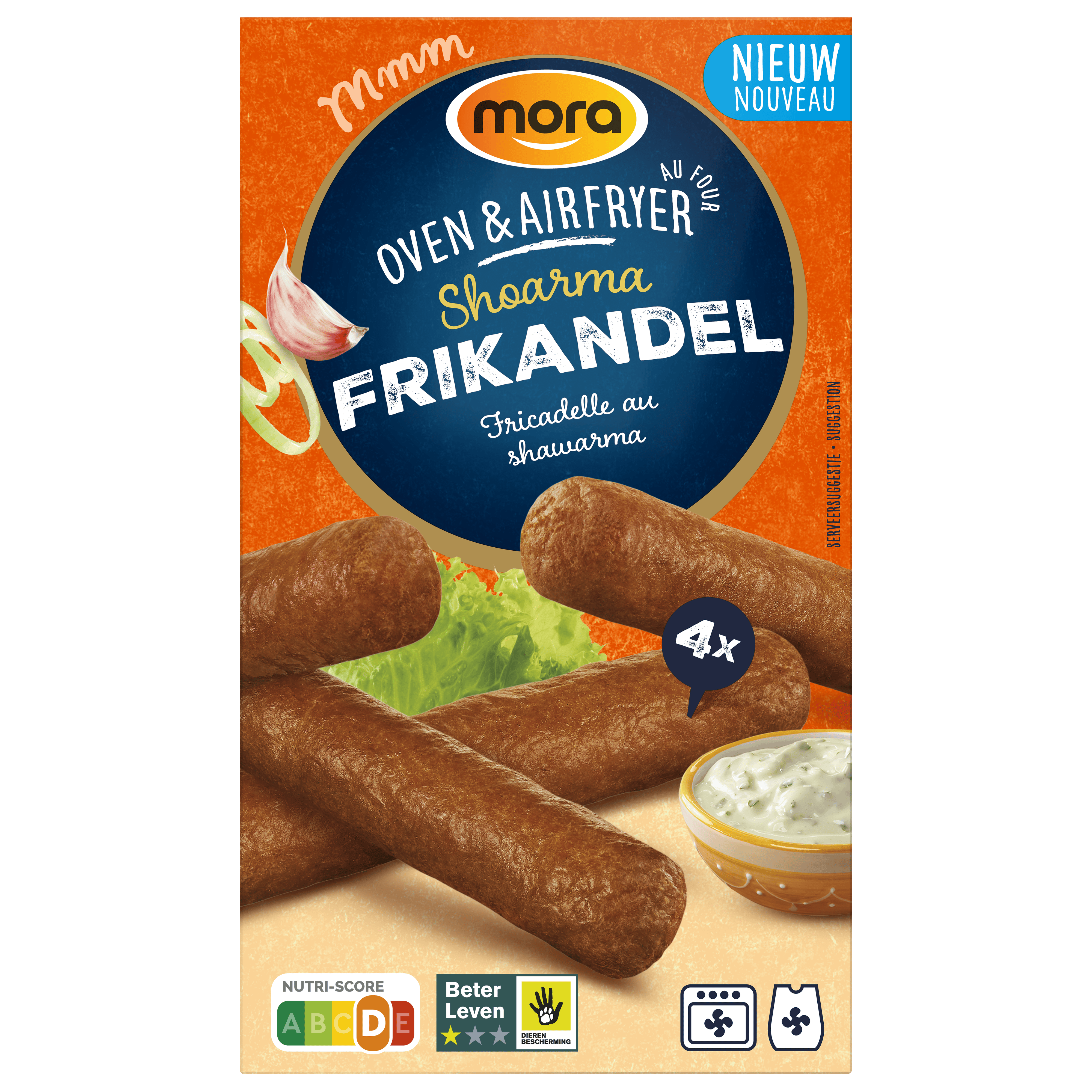 Mora Mora Oven & Airfryer Shoarmafrikandel