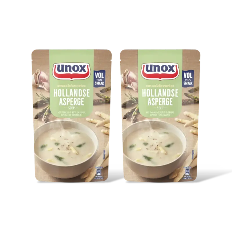Unox Unox Aspergesoep 2-pack