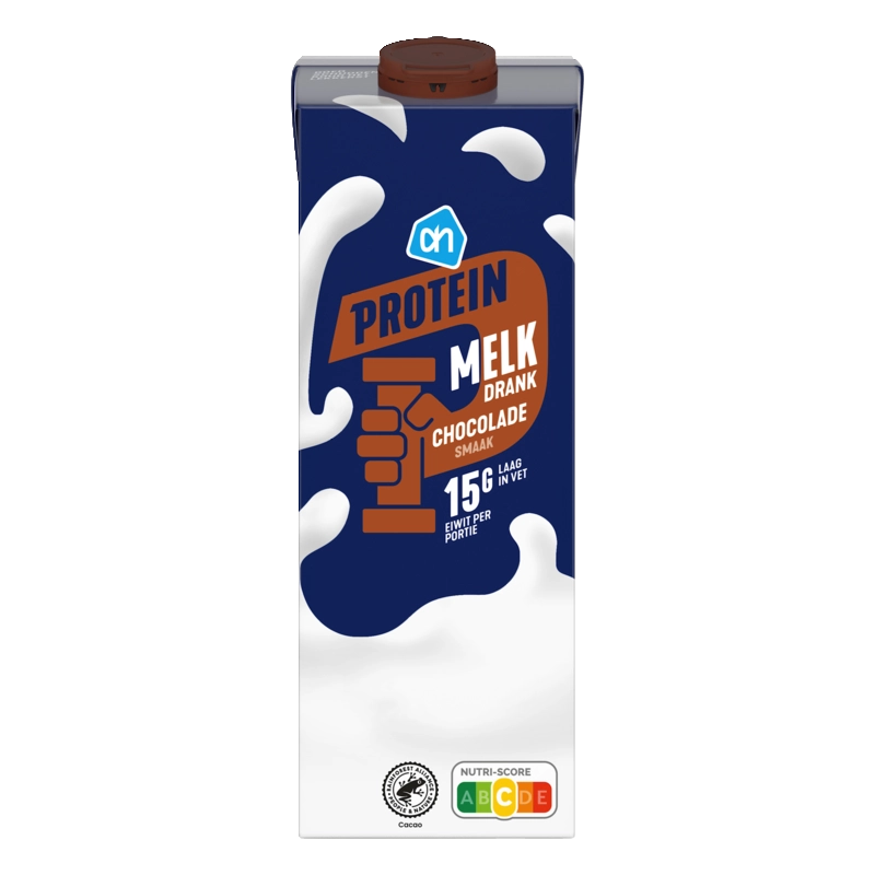 AH Protein melk drank chocolade smaak
