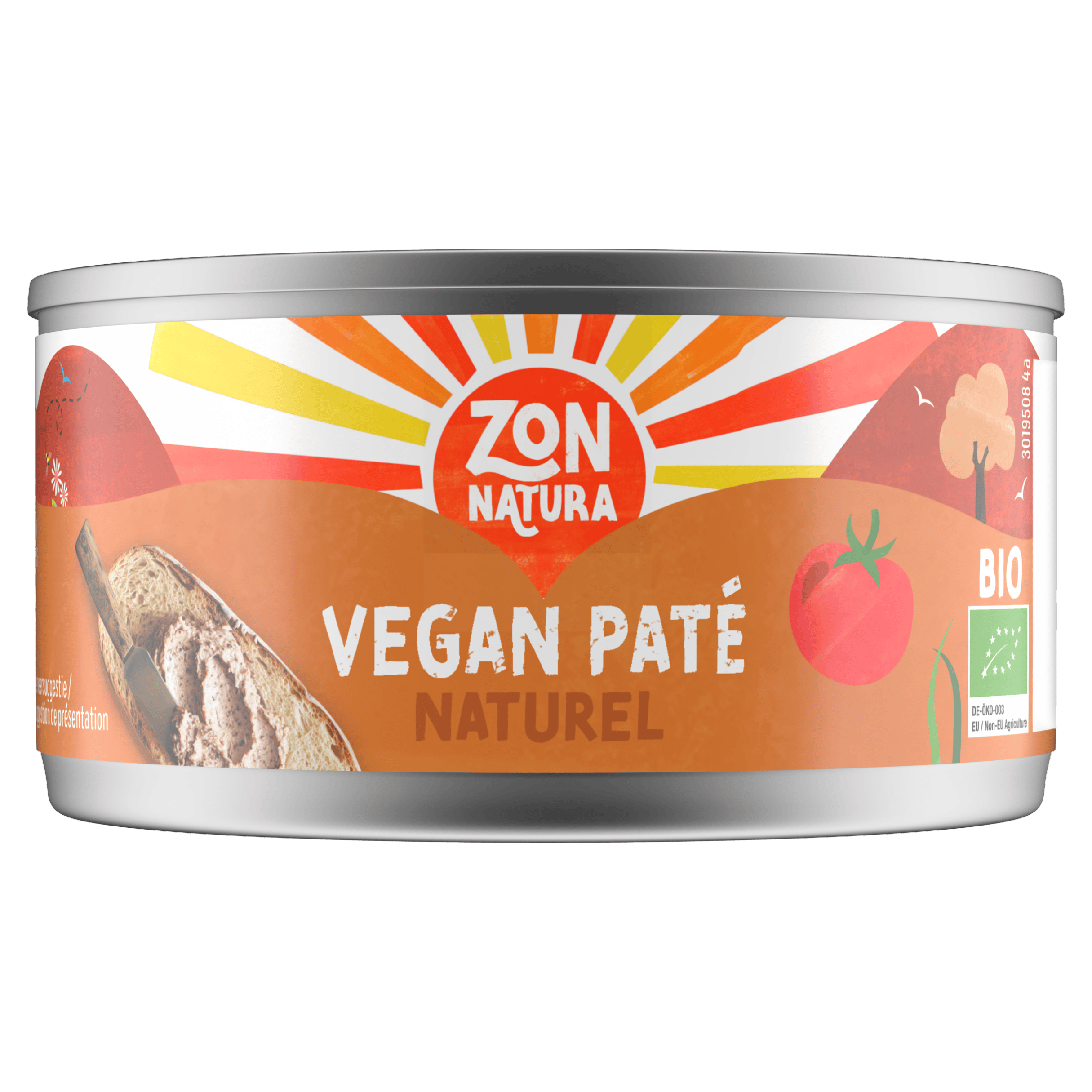 Zonnatura Vega pate naturel