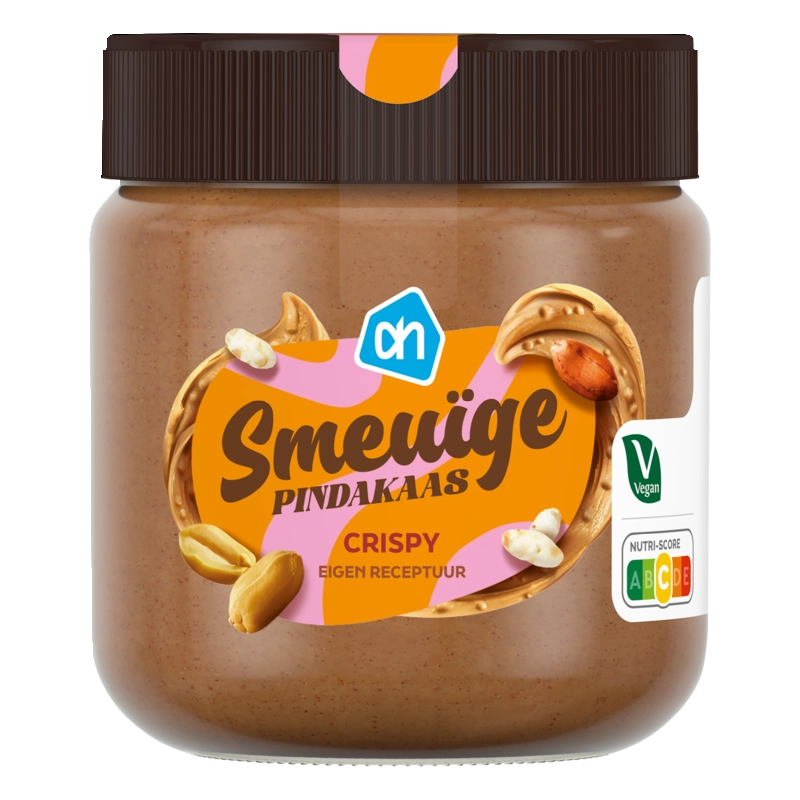 AH Smeuige pindakaas crispy