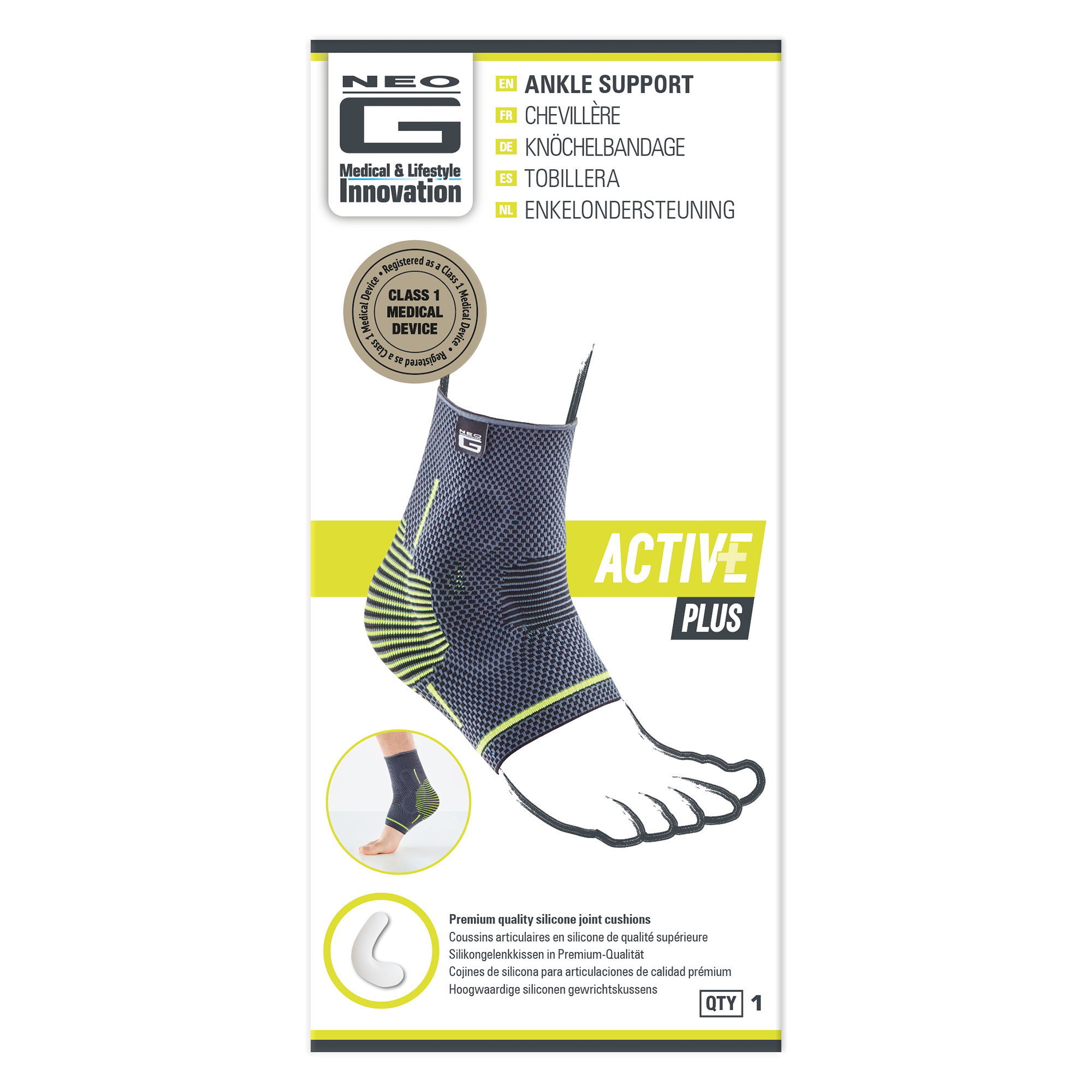 Neo G Active Plus Enkelsteun Medium