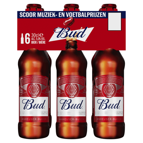 Bud Pilsener 6x30cl