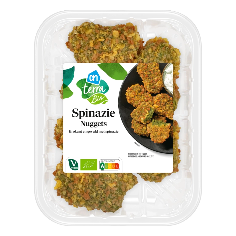 AH Terra Plantaardige nuggets spinazie