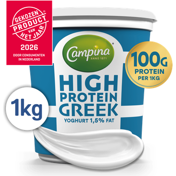 Campina High Protein Greek Yoghurt 1,5% Fat 1 kg