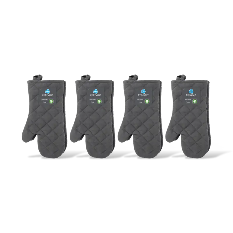 AH Ovenwant grijs denim 4-pack