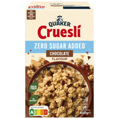 Quaker Cruesli Zero Sugar Added Chocolade