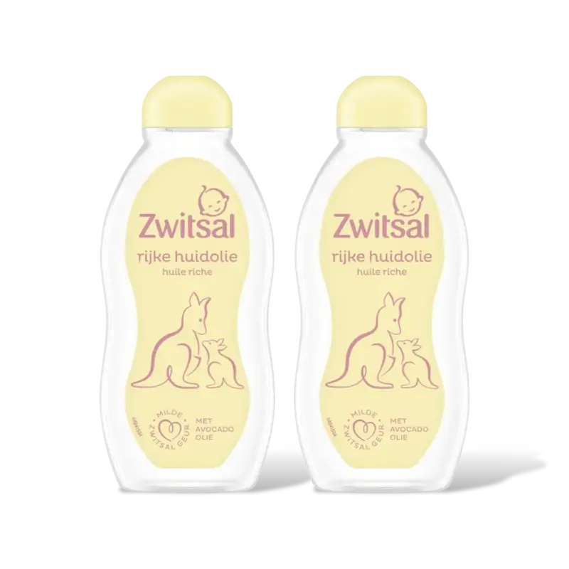 Zwitsal Baby rijke huidolie 2-pack