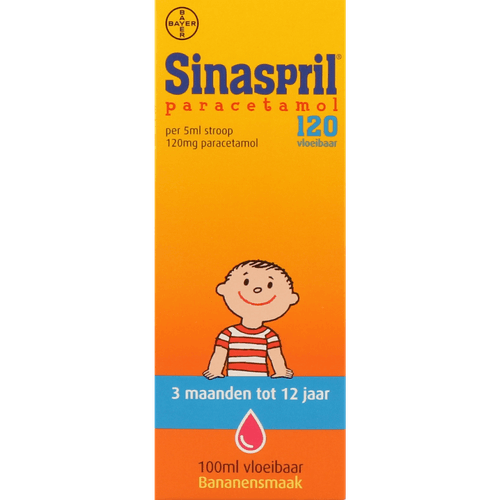 Sinaspril Paracetamol vloeibaar