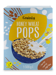 Grainly Honey Wheat Pops