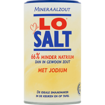 LoSalt Mineraalzout met Jodium 350 g Bus