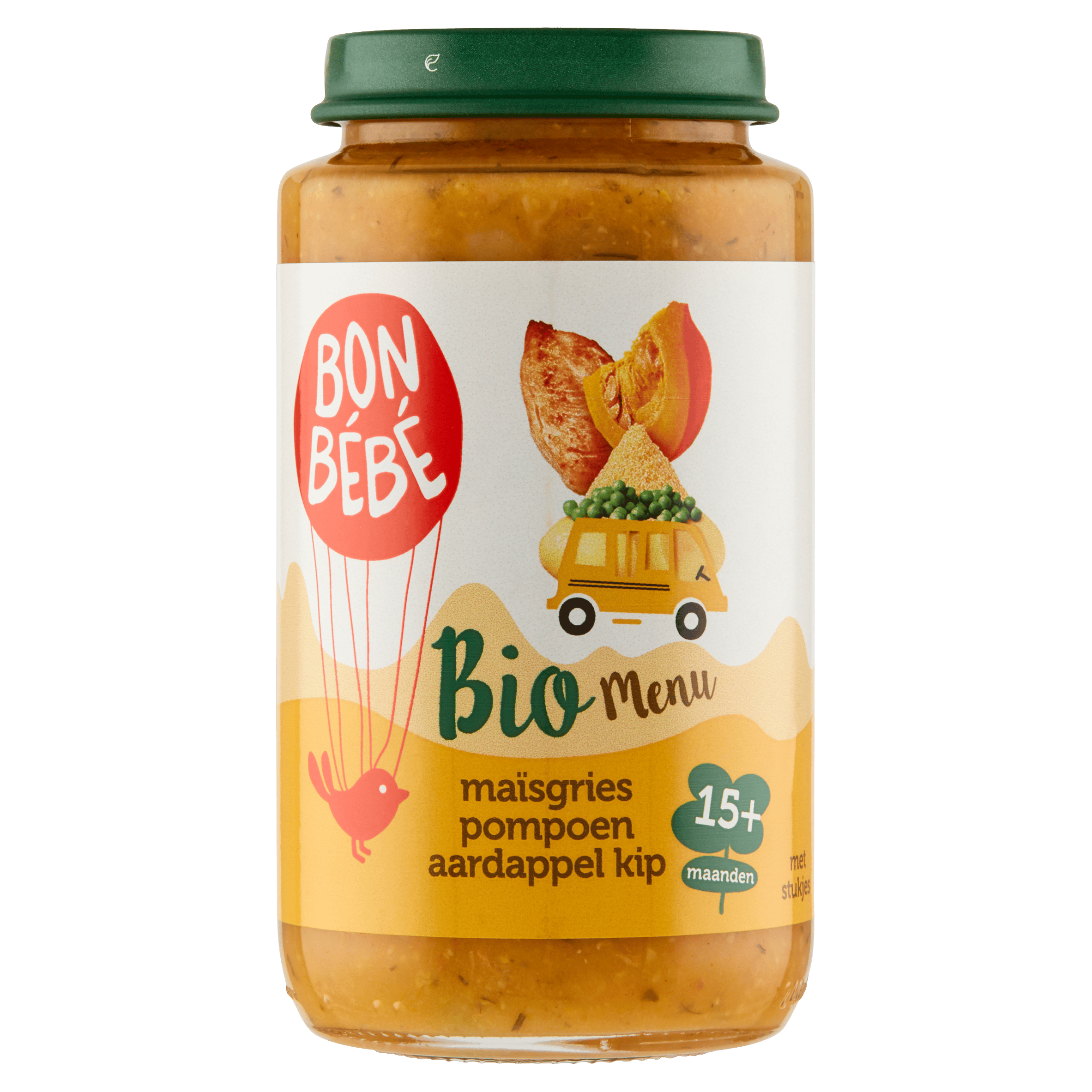 Bonbebe Bio M1515 mais doperwt aardappel kip