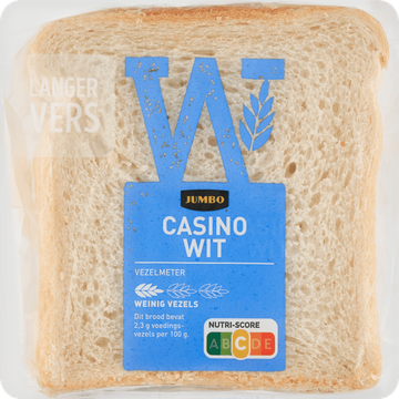 Jumbo - Casino Wit Brood - Half