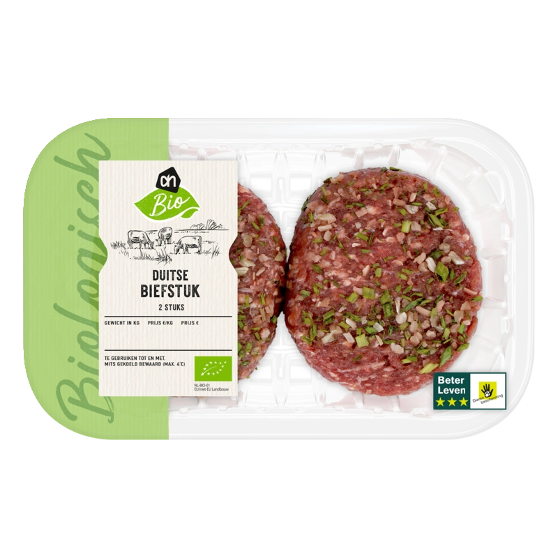AH Biologisch Duitse biefstuk