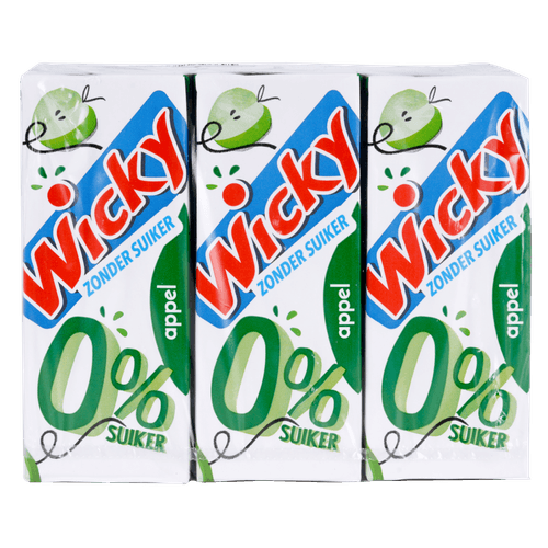 Wicky Appel 0% 6x20 cl
