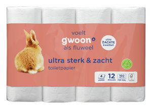 G'woon Toiletpapier 4 Laags