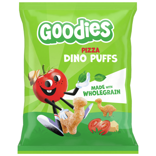 Goodies Llama puffs pizza