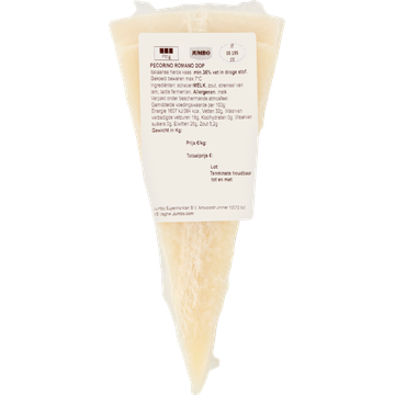 Jumbo Pecorino Romano DOP Kaas ca. 150 g