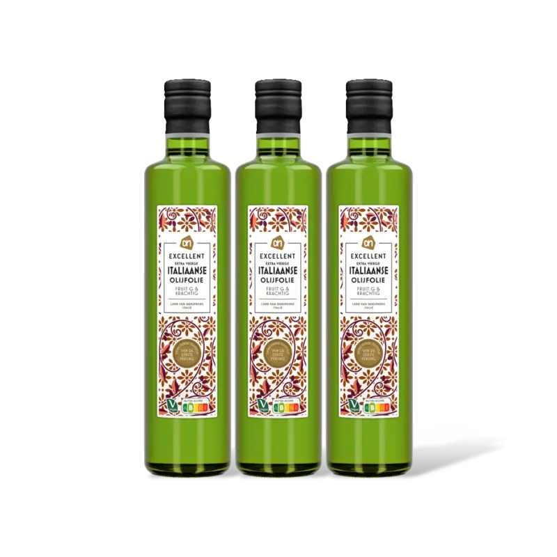 AH Excellent Olijfolie extra vierge Italiaans 3-pack