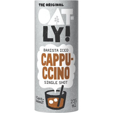 Oatly! The Original Barista Iced Cappuccino Single Shot 235 ml