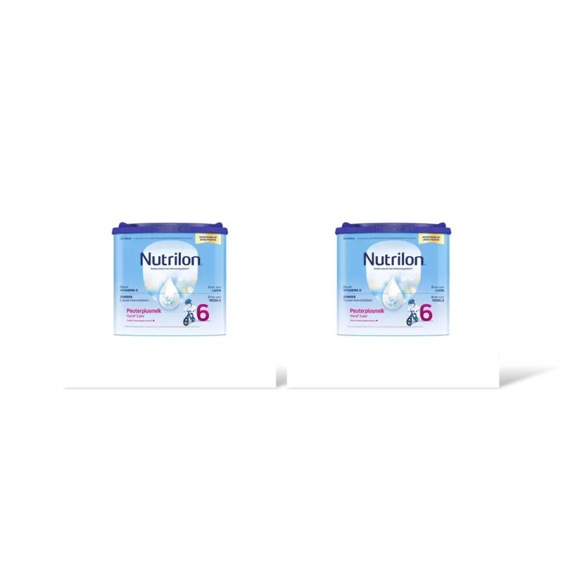 Nutrilon 6 peuterplusmelk 3+ jaar 2-pack