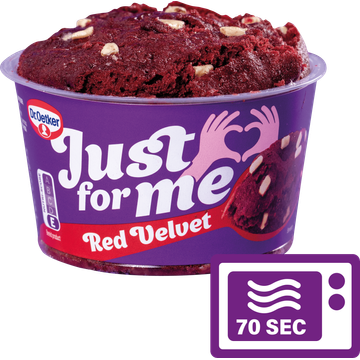 Dr. Oetker Just for me Red Velvet mini cake 70 g