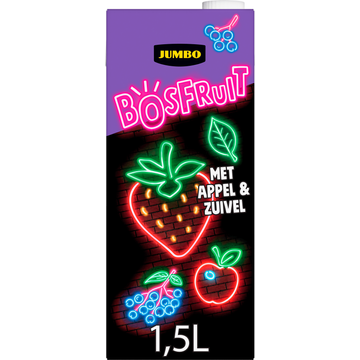 Jumbo Bosfruit met Appel & Zuivel 1,5 L