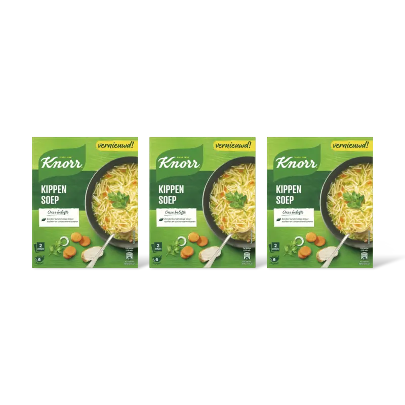 Knorr Mix voor kippensoep 3-pack