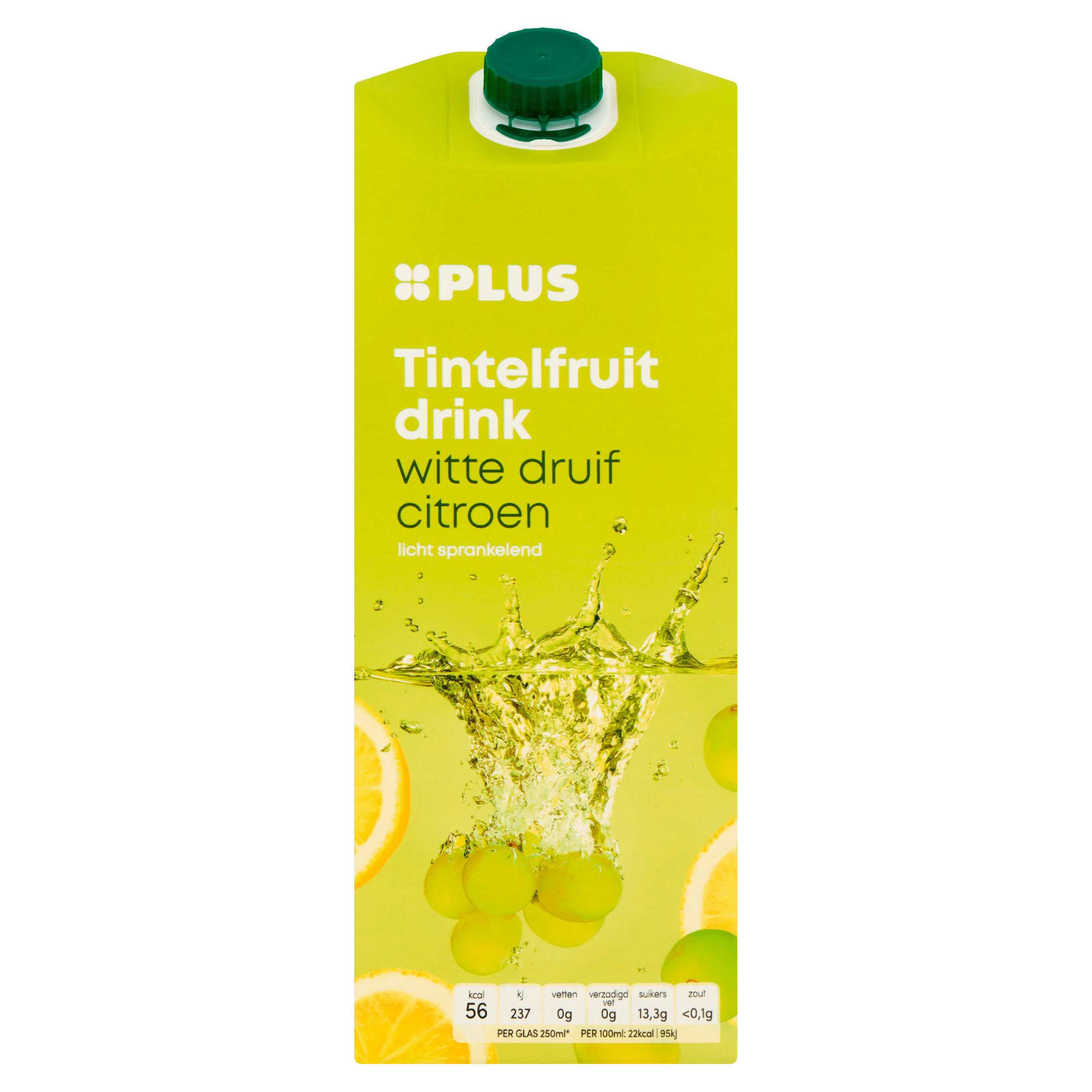 PLUS Tintelfruit witte druif citroen
