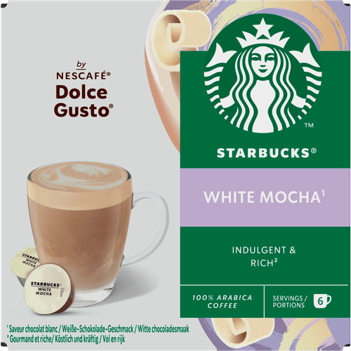 Starbucks Dolce gusto white chocolate