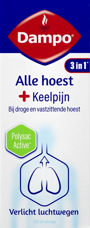Dampo Alle hoest + keelpijn