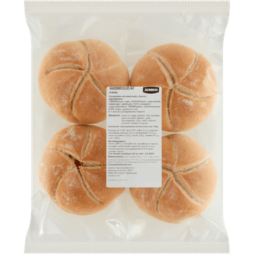 Jumbo - Diepvries Kaiserbroodjes Wit - 4 Stuks