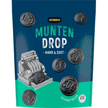 Jumbo Munten Drop Hard & Zoet 350 g