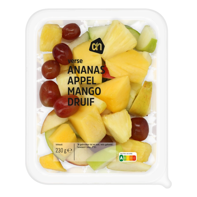 AH Verse ananas, appel, mango en druif