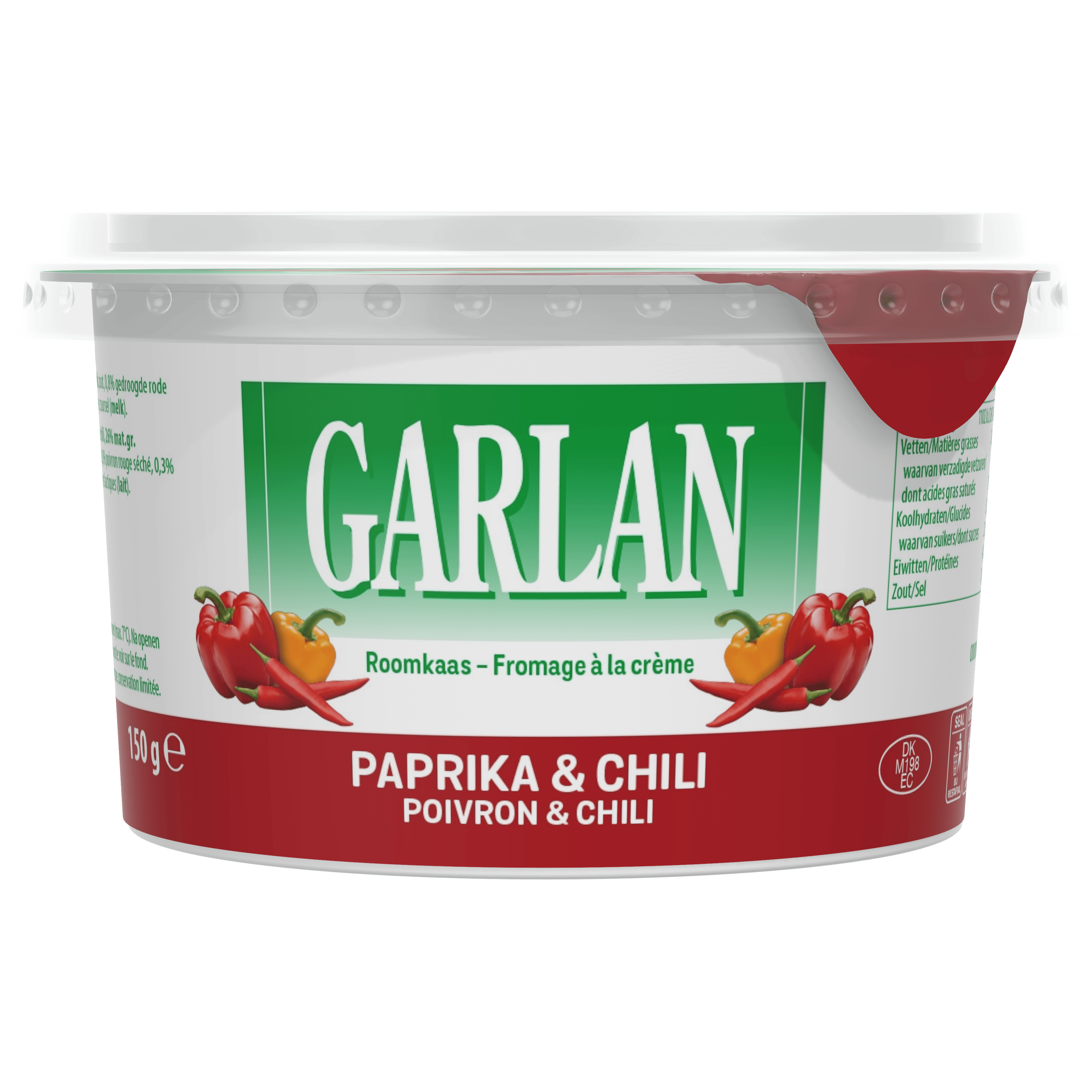 Garlan Roomkaas Paprika Chili