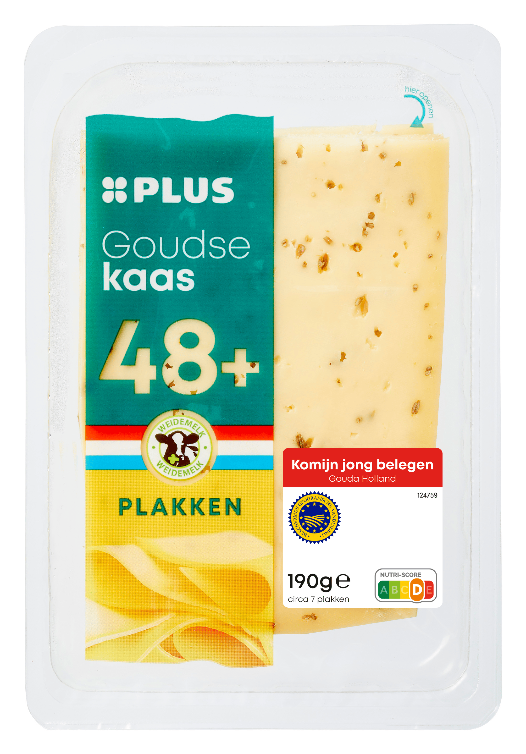 PLUS Goudse jong belegen komijn plakken